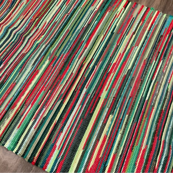 New Rag Rug “Christmas” - Picture 6 of 6